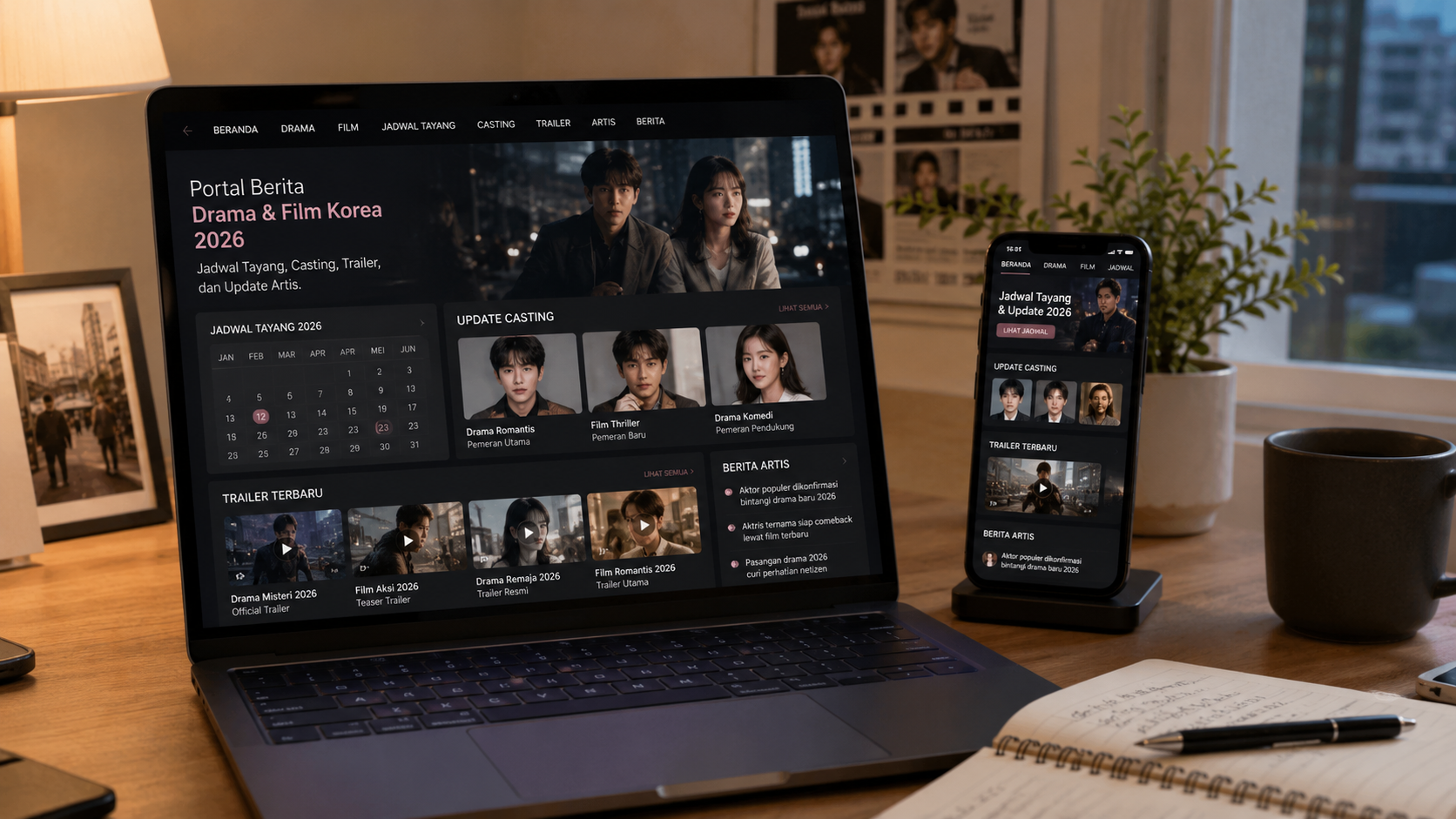Update berita drama Korea terbaru dari Netflix dan Disney+