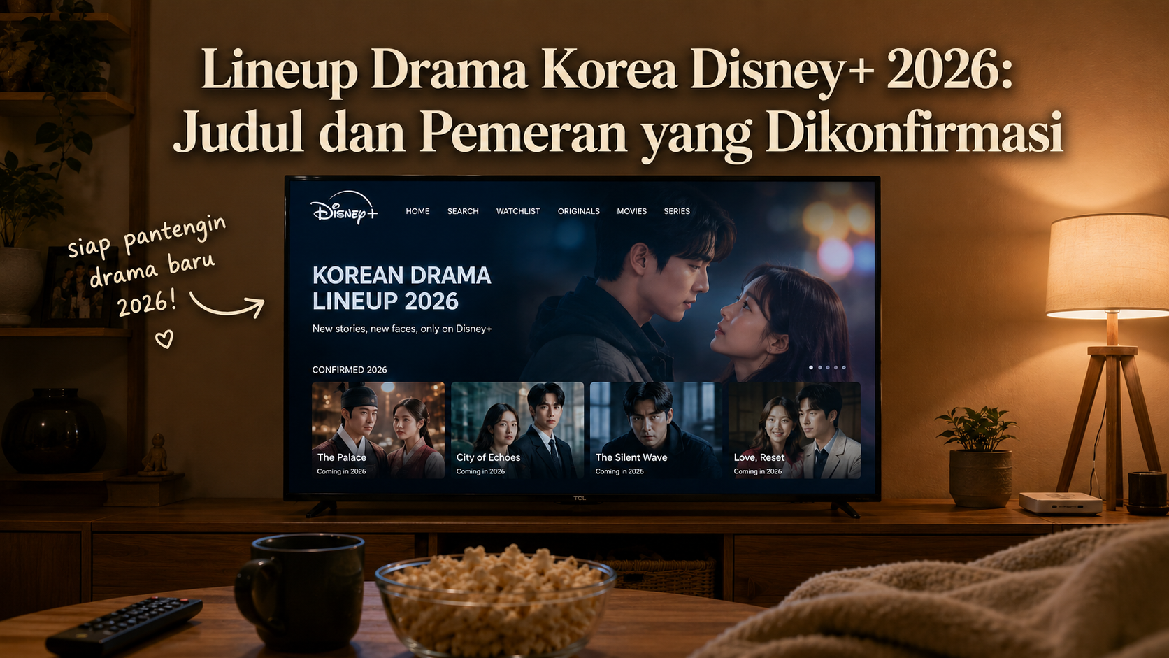 Lineup Drama Korea Disney+ 2026: Judul dan Pemeran yang Sudah Dikonfirmasi