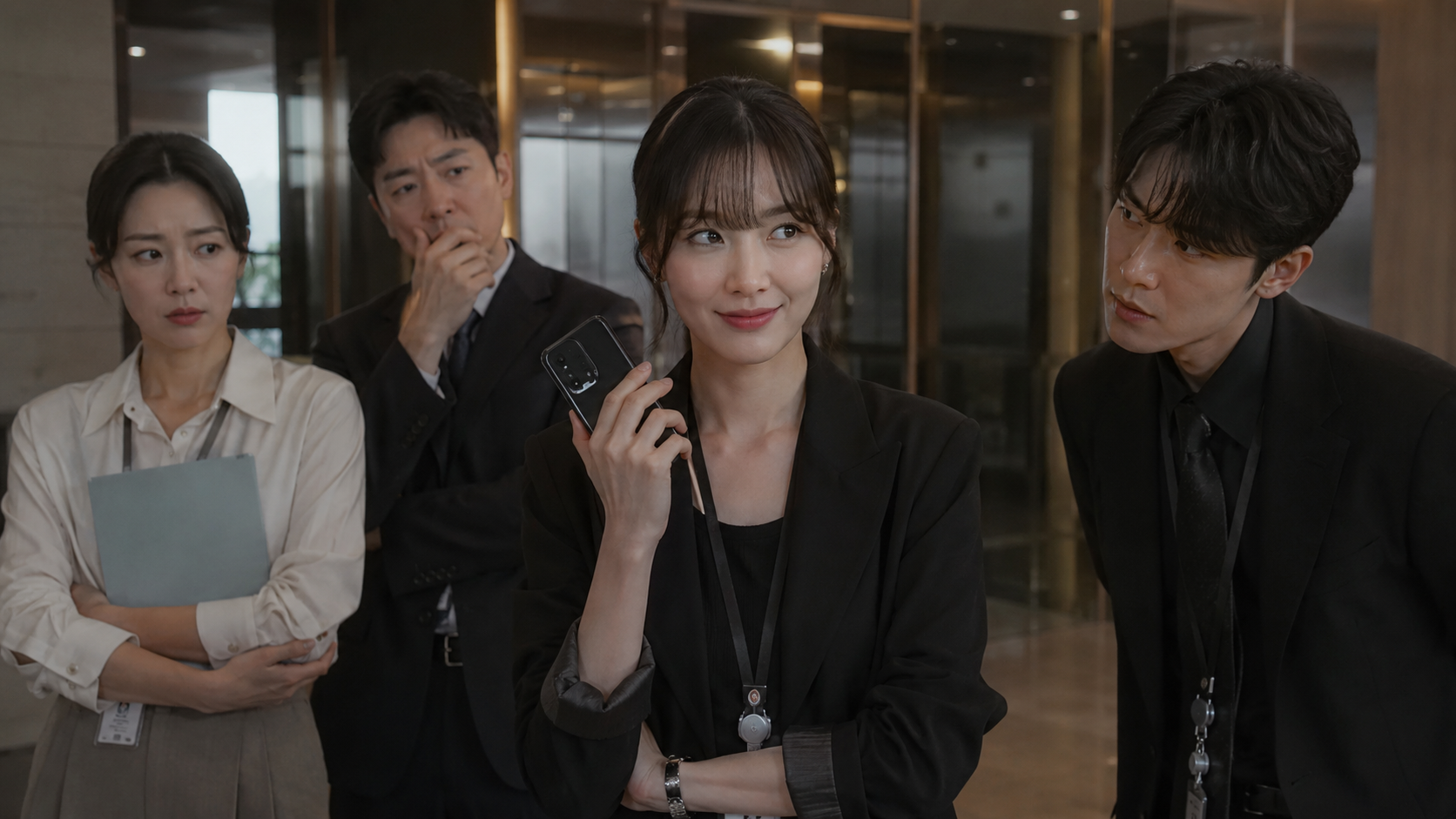 Park Shin-hye dalam adegan Undercover Miss Hong sebagai Hong Geum-bo